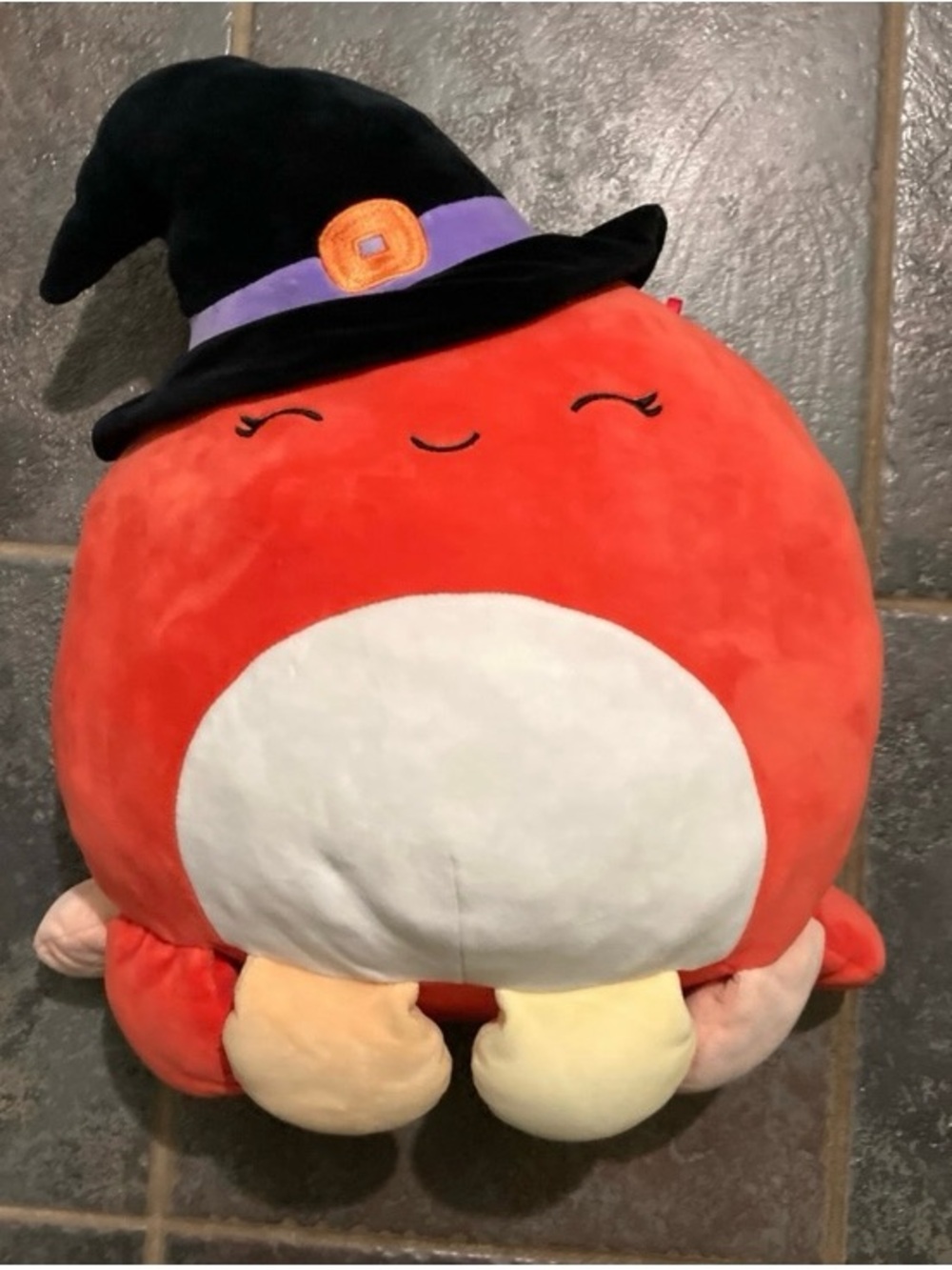 Squish-mellow Detra The Halloween Witch Octopus 16"